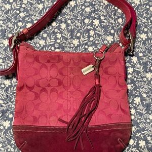 Coach pink Shoulder Bag